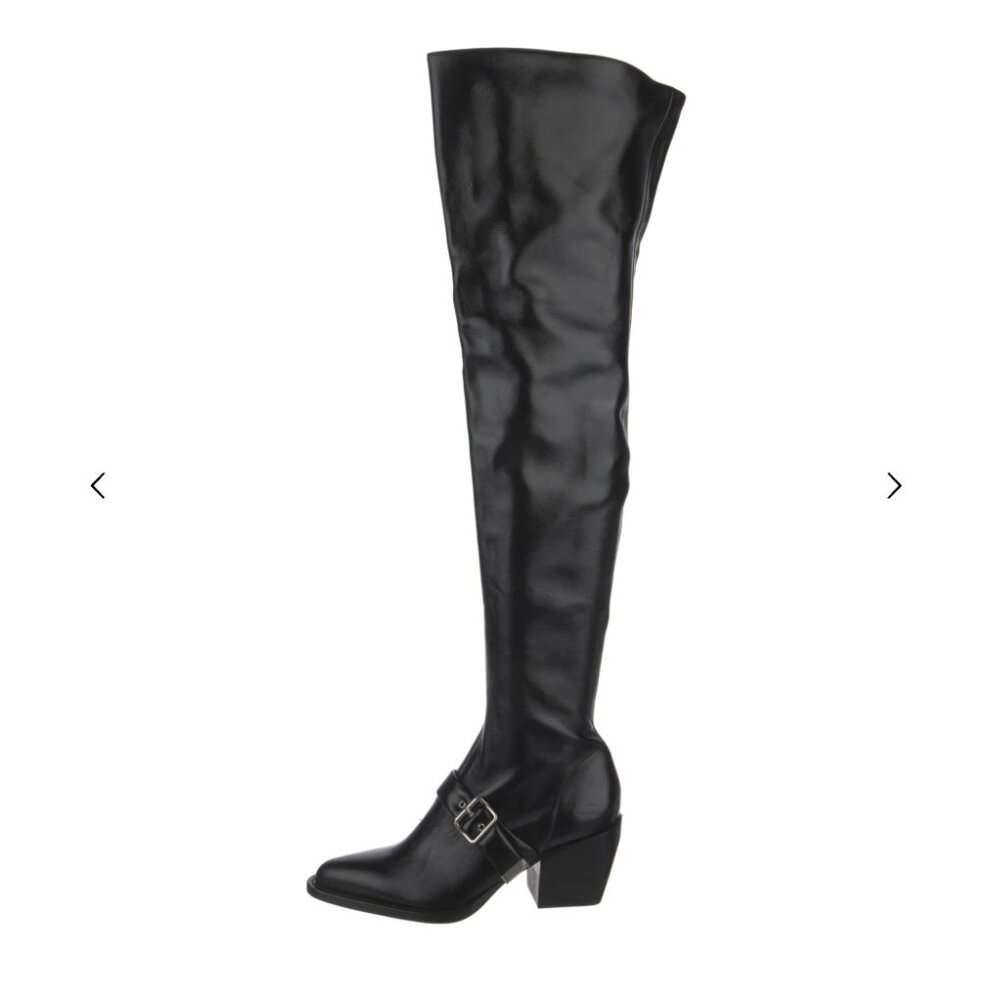Chloé Leather Boots Women's Size: 9.5 | IT 39.5